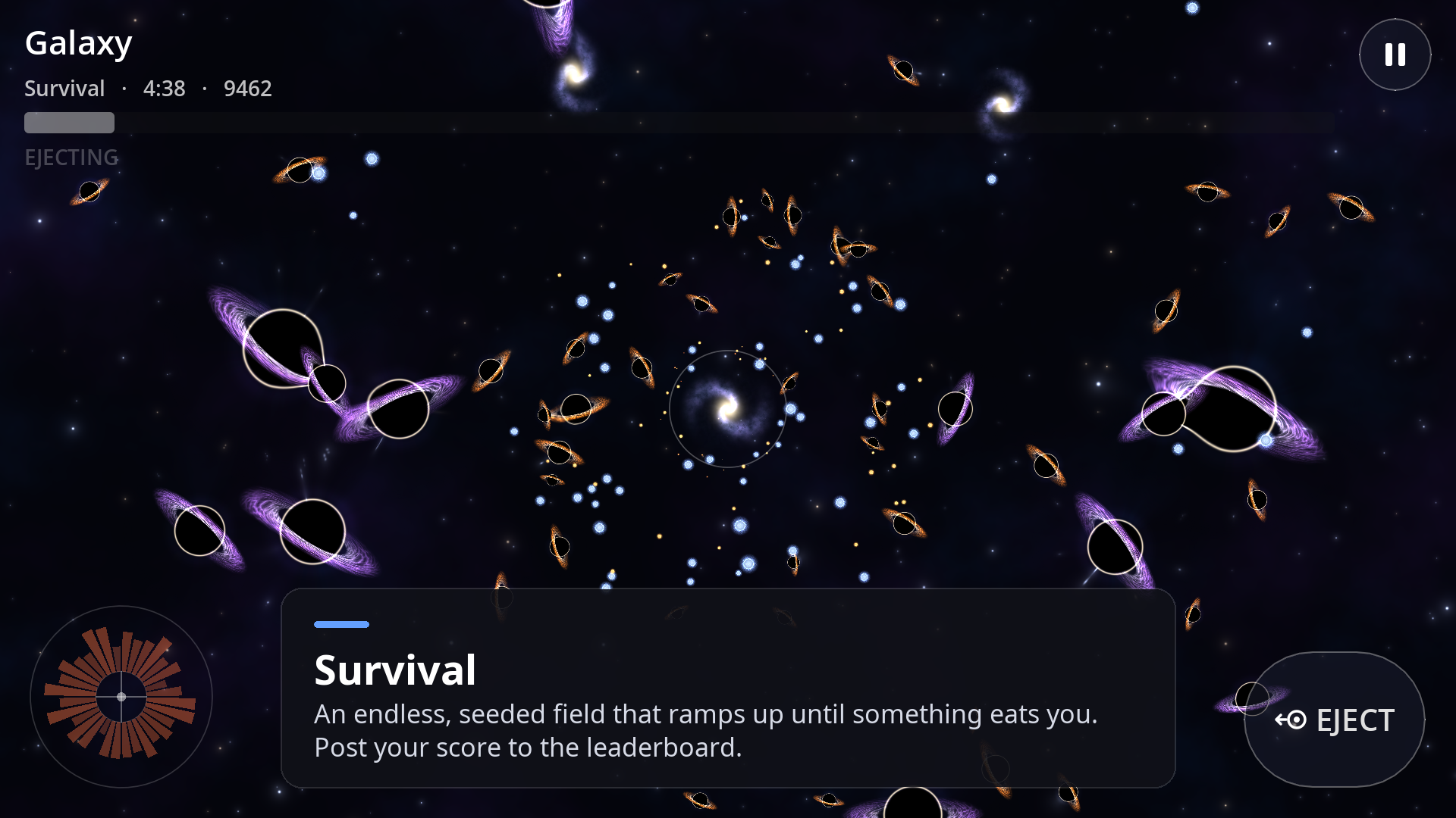 A galaxy tier body